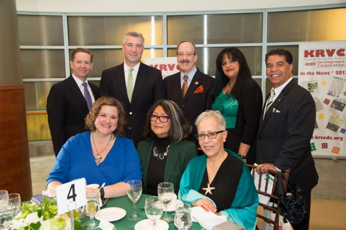 Allen Hospital staff pictured at the 2015 KRVC Gala with Congressman Eliot Engel