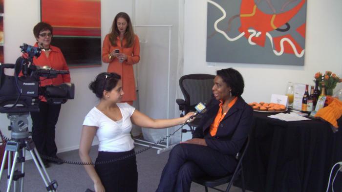 Betty Campbell, owner of Lloyd's Carrot Cake, was interviewed by News 12