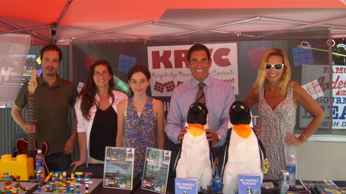 KRVC's First Movie Nigth Promo featured Live Music, Stuffed Penguins and a Generous Senator!