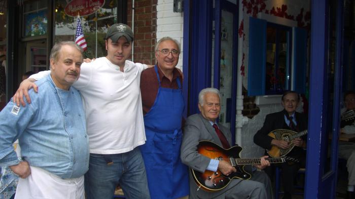 Live Music in front of Greek Express!