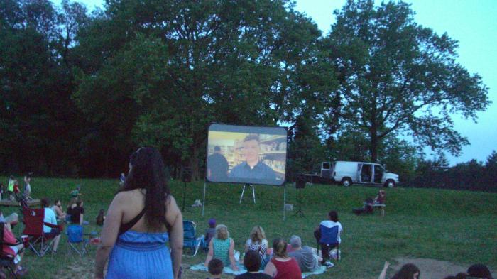 Meet the Woodlawn Merchants Movie was Previewed at the Woodlawn Movie Night