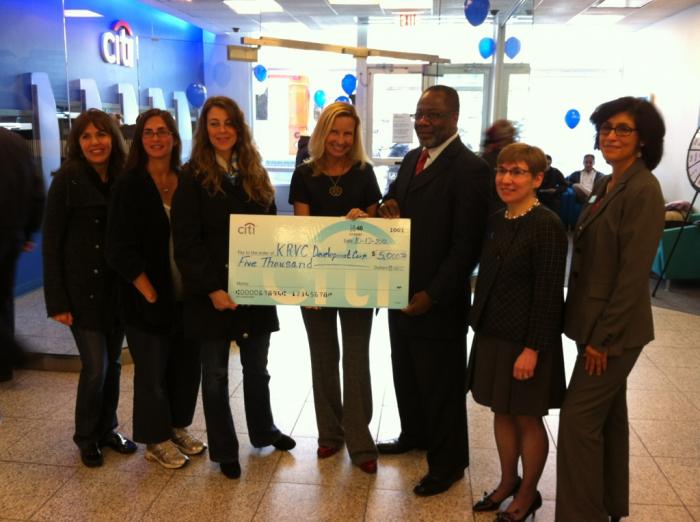 Citibank Awarded a Grant to KRVC as an Outstanding Community Not-for-Profit